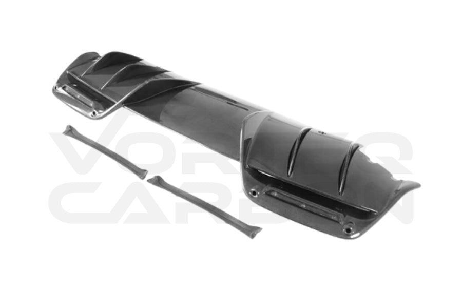 Carbon Fiber Rear Diffuser - Ferrari 296 GTB Type F171 (2022+)