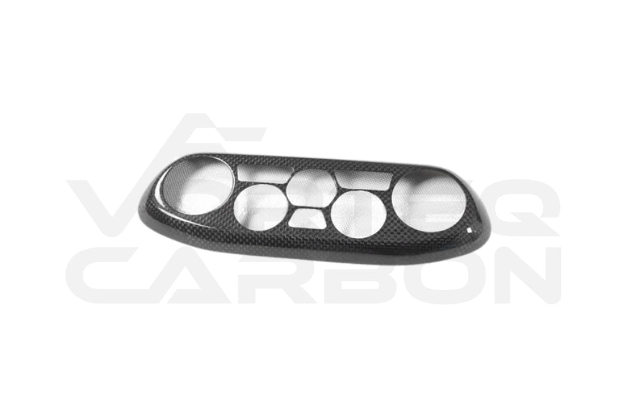 Carbon Fiber Climate Control Panel Cover - Ferrari 458 Coupe / Spyder / Speciale (2010-2015)