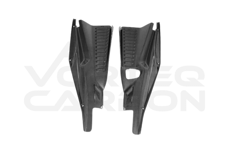 Carbon Fiber Engine Bay Side Vent Panels - Ferrari 458 Coupe / Speciale (2010-2015)