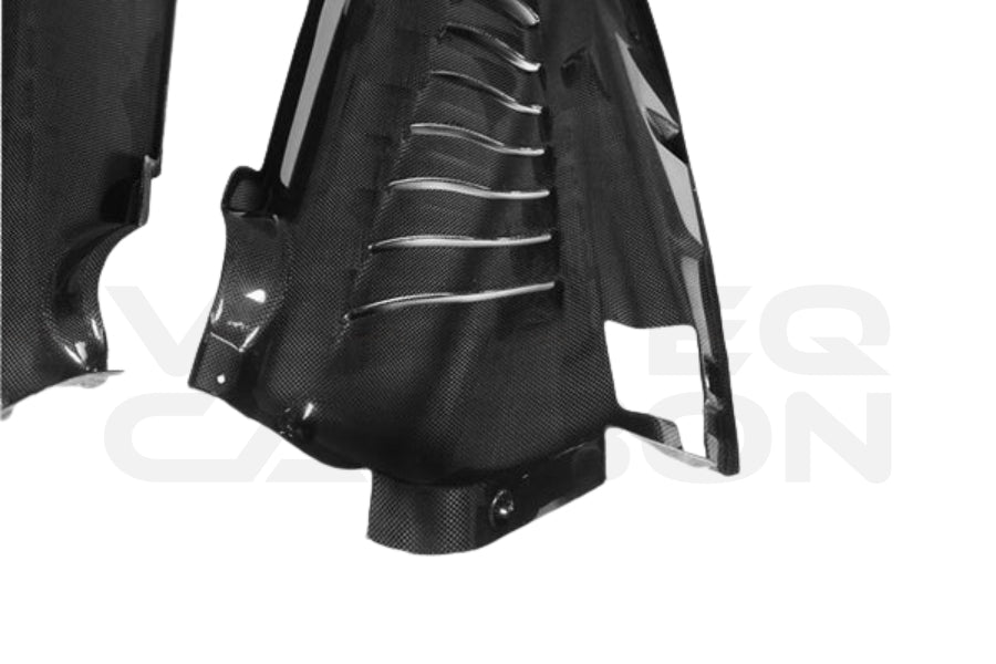 Carbon Fiber Engine Intake Heat Shield - Ferrari 488 GTB / Pista / F8 (2015-2022)