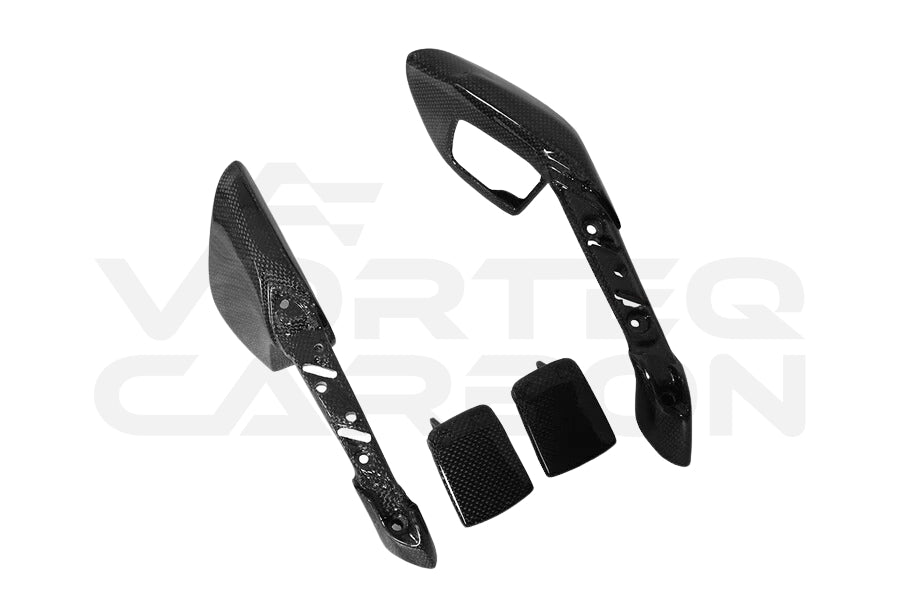 Carbon Fiber Door Handle Interior Kit - Ferrari 488 GTB/Spyder (2015-2020)
