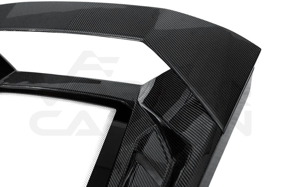 Carbon Fiber Technica Style Rear Engine Hood - Lamborghini Huracan LP610 / LP580 / EVO Coupe (2015-2025)