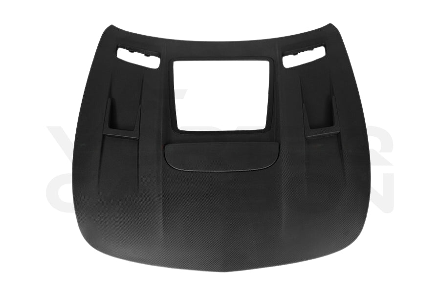 Carbon Fiber I Style Hood (V1) - Mercedes Benz AMG GT/GTS/GTC/GTR (2015-2022)