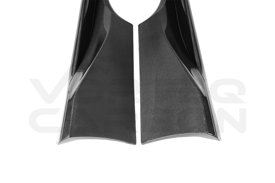 Carbon Fiber Pista Style Side Skirts - Ferrari 488 GTB & Spyder (2015-2020)
