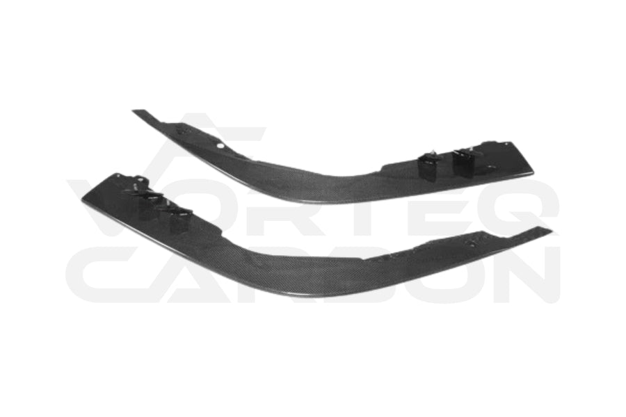Carbon Fiber Front Bumper Splliters - Ferrari F8 (2019-2024)