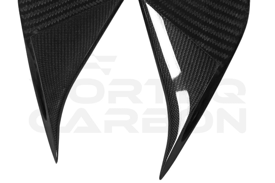Carbon Fiber Inner Side Air Intake Fins - Ferrari 488 GTB/Spyder (2015-2020)