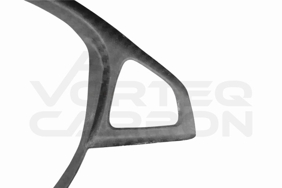 Carbon Fiber Interior Steering Wheel Trim - Mercedes Benz W205 C63 AMG (2015-2021)
