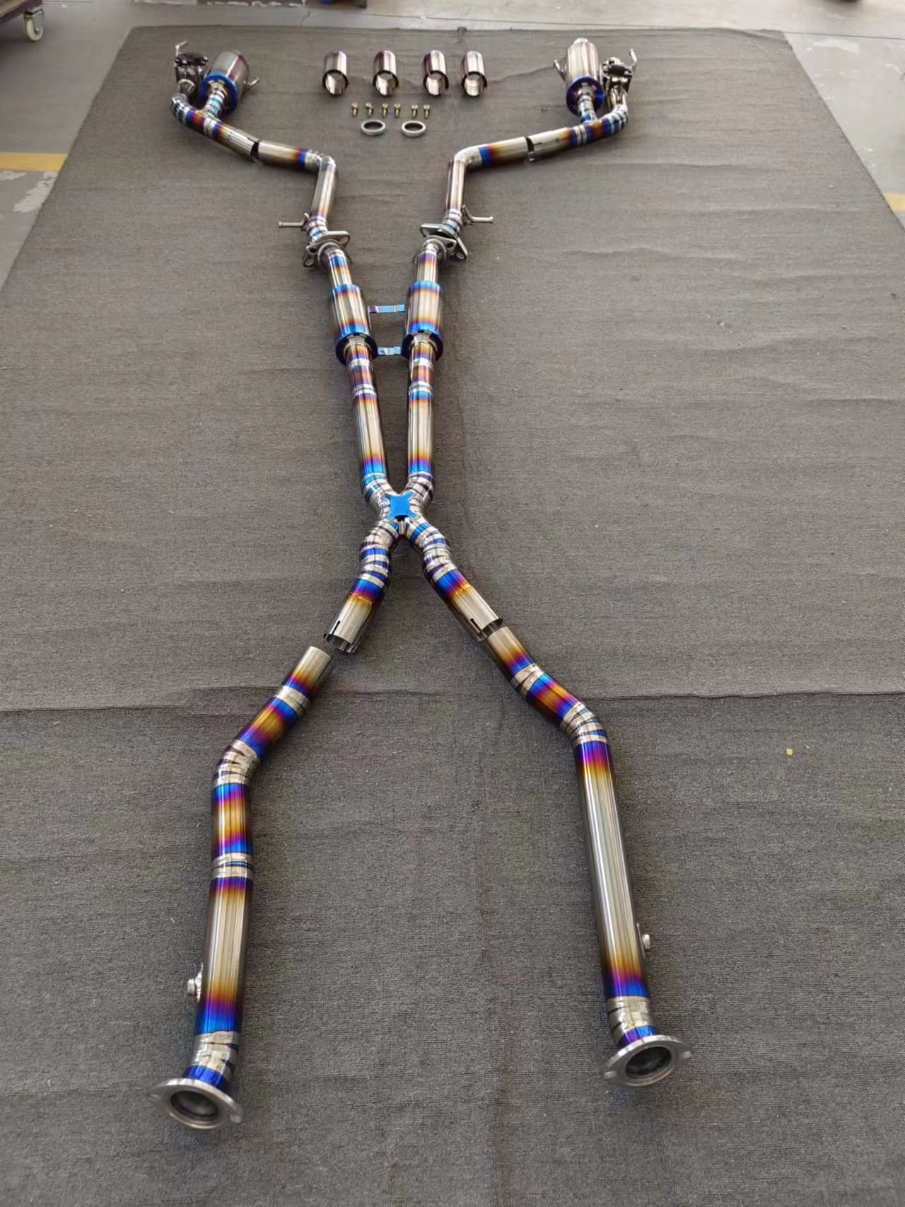 Valved Catback Exhaust System - Lexus RC-F