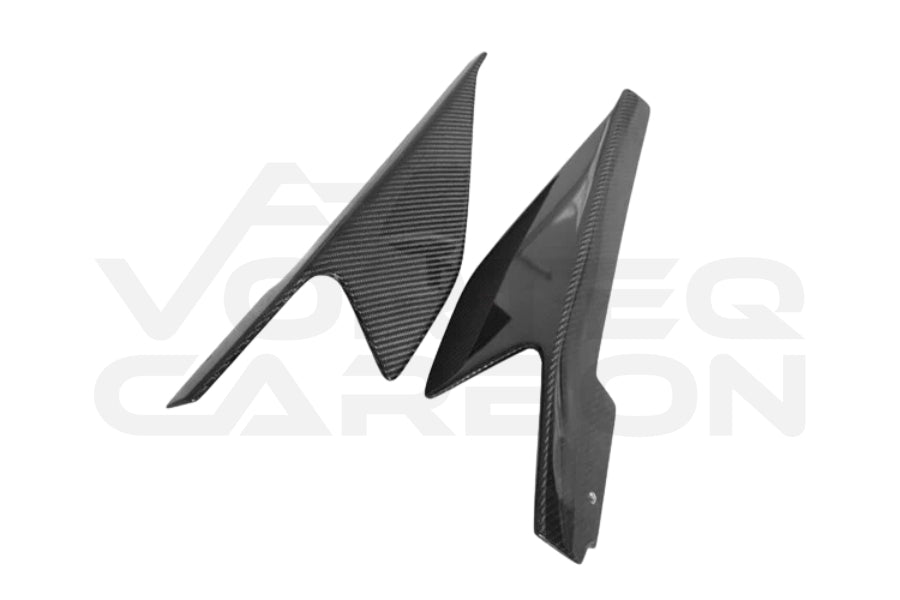 Carbon Fiber Speciale Style Side Skirt Spats - Ferrari 458 Coupe / Spyder (2010-2015)