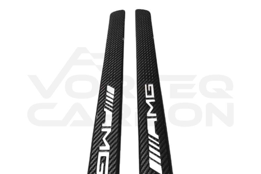Carbon Fiber Door Sill Step Cover - Mercedes Benz C217 S63/S65 AMG Coupe (2014-2021)