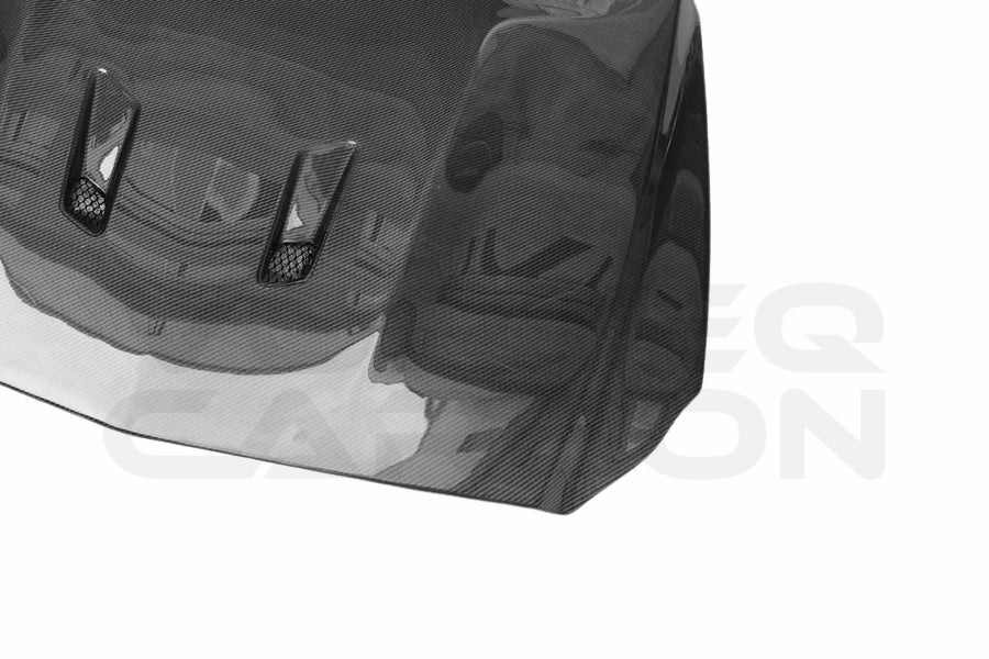 Carbon Fiber B Style Vented Hood - Mercedes Benz CLS Class W218 (2011-2017)