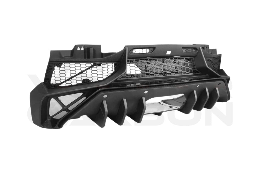 Partial Carbon Fiber SV Style Rear Bumper - Lamborghini Aventador LP700 LP740 Coupe/Roadster (2011-2016)