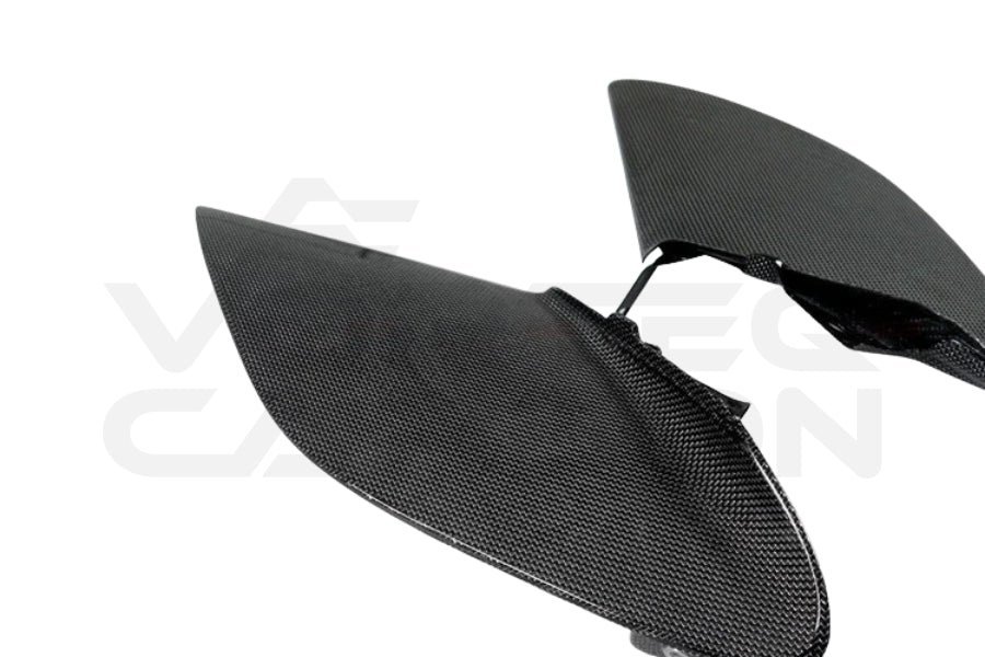 Carbon Fiber Side Air Intake Fins - Ferrari 488 GTB/Spyder (2015-2020)