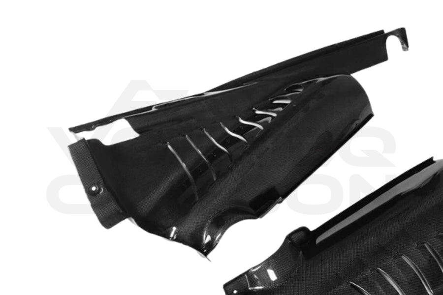 Carbon Fiber Engine Intake Heat Shield - Ferrari 488 GTB / Pista / F8 (2015-2022)
