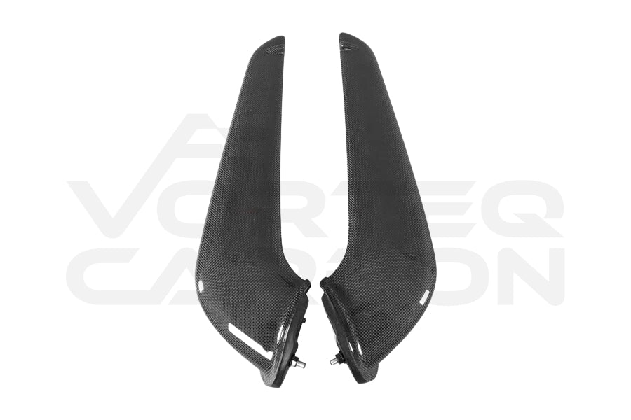 Carbon Fiber Front Canards - Ferrari 458 Coupe / Spyder (2010-2015)