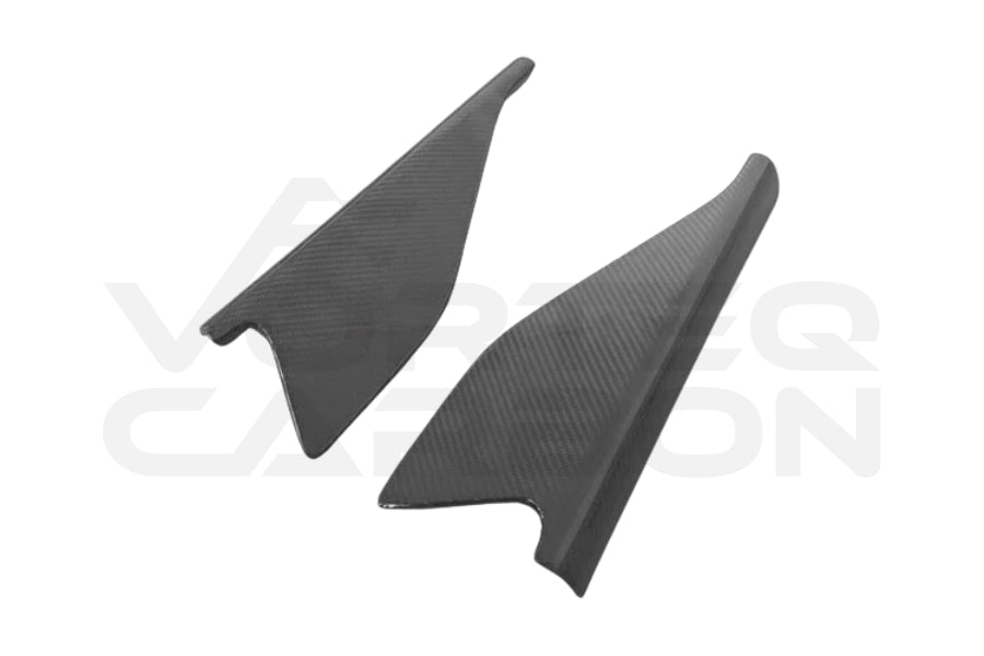 Carbon Fiber Side Skirt Canards - Ferrari 458 Speciale (2013-2015)