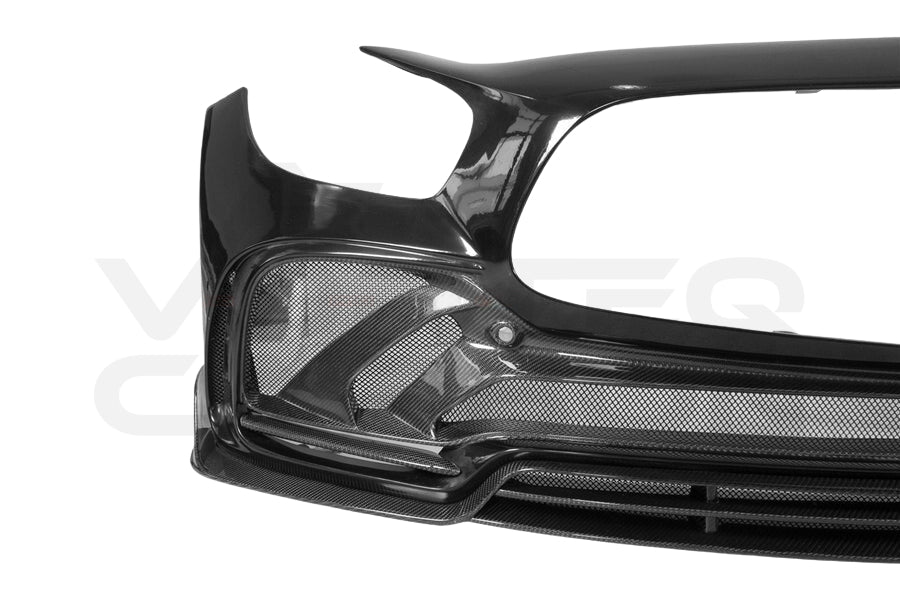 Partial Carbon Fiber I2 Style Front Bumper - Mercedes Benz AMG GT/GTS (2015-2021)