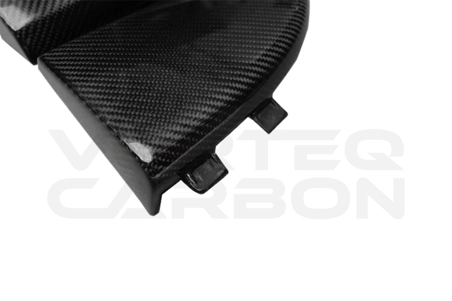 Carbon Fiber Rear Bumper License Plate Surround - Mercedes Benz C217 S63/S65 AMG Coupe (2014-2017)