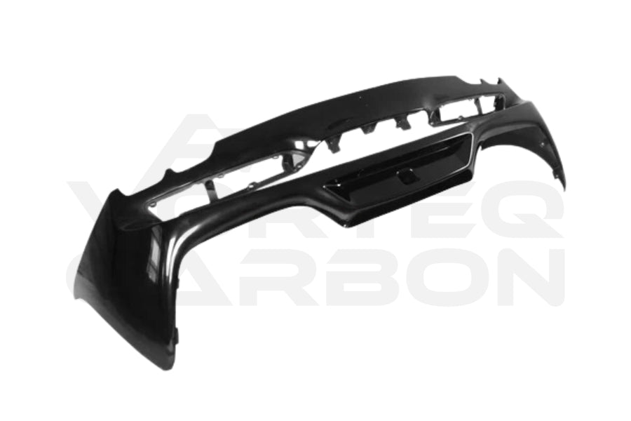 Unpainted Rear Bumper w/ Carbon Fiber Diffuser - Ferrari 296 GTB Type F171 (2022+)