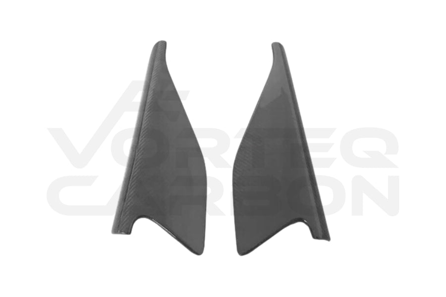Carbon Fiber Side Skirt Canards - Ferrari 458 Speciale (2013-2015)