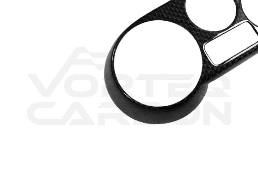 Carbon Fiber Climate Control Panel Trim Cover - Ferrari 488 GTB/Spyder (2015-2020)