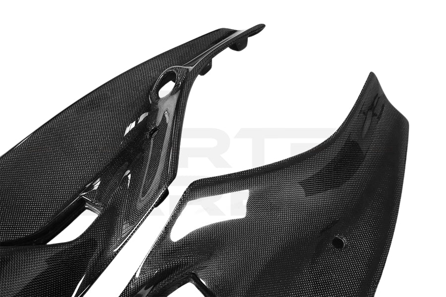 Carbon Fiber Interior Door Panel Trim - Ferrari 488 GTB & Spyder (2015-2020)