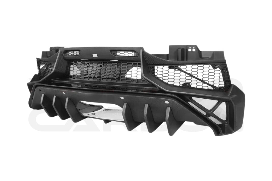 Partial Carbon Fiber SV Style Rear Bumper - Lamborghini Aventador LP700 LP740 Coupe/Roadster (2011-2016)