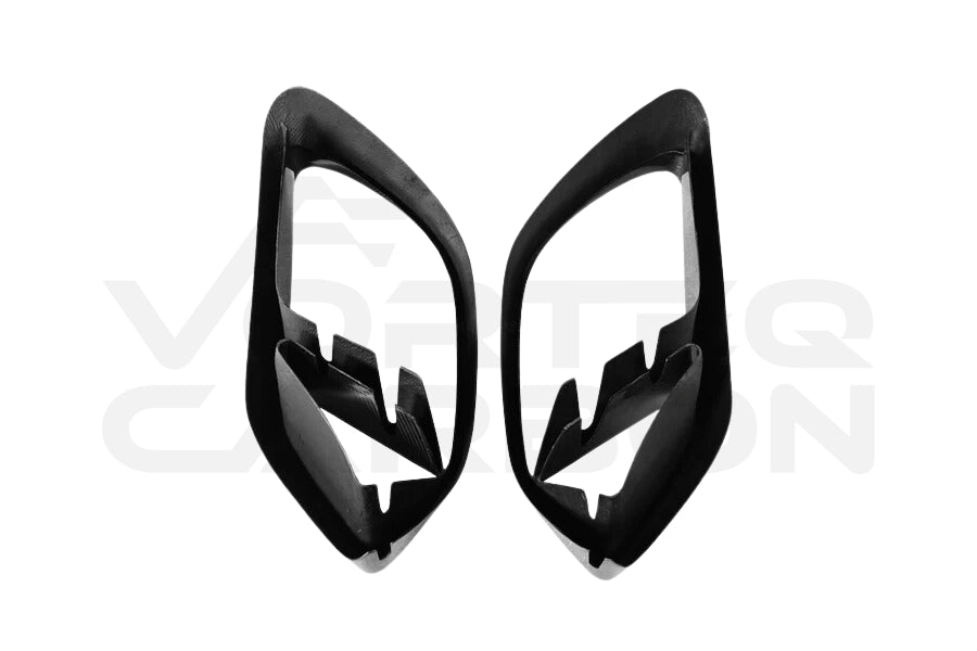 Carbon Fiber B Style Front Bumper Vents - Mercedes Benz AMG GT63/S 4 Door Coupe X290 (2019-2024)