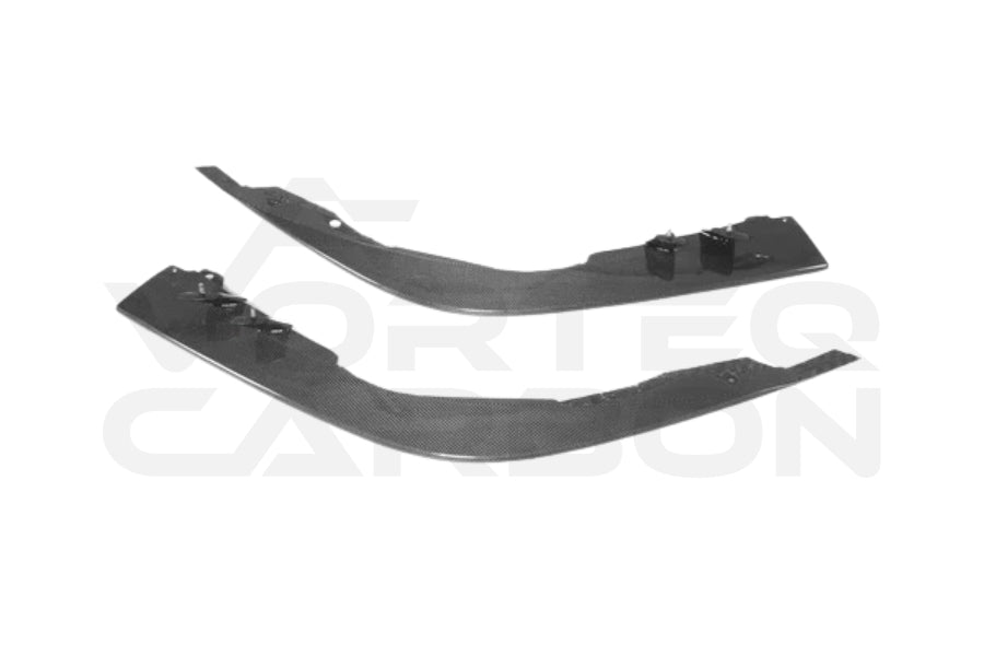 Carbon Fiber Front Bumper Splliters - Ferrari F8 (2019-2024)