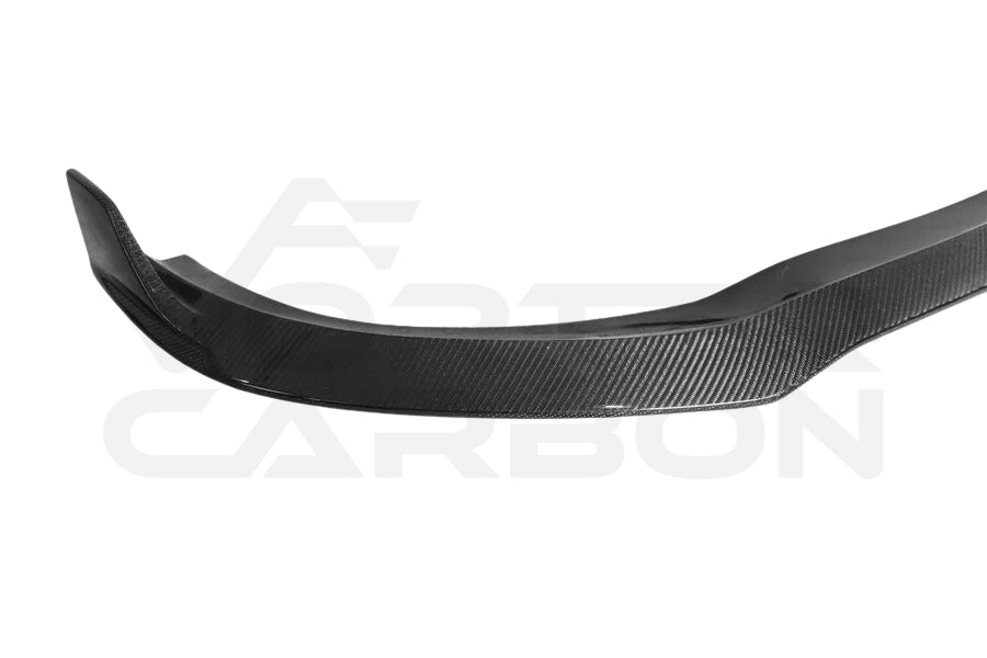 Carbon Fiber B Style Front Lip - Mercedes Benz S63 W222 Sedan (2017-2020)