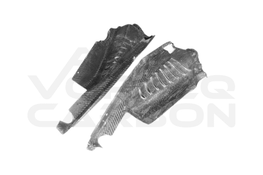 Carbon Fiber Engine Intake Heat Shield - Ferrari 488 GTB / Pista / F8 (2015-2022)