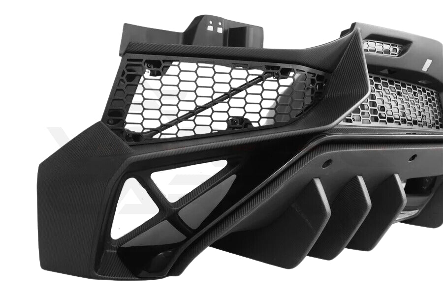 Partial Carbon Fiber SV Style Rear Bumper - Lamborghini Aventador LP700 LP740 Coupe/Roadster (2011-2016)