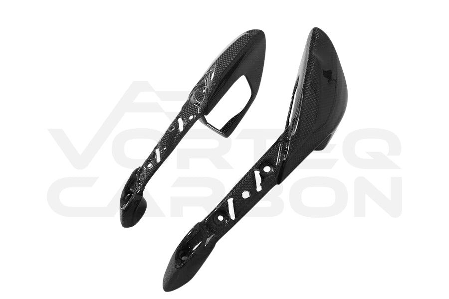 Carbon Fiber Door Handle Interior Kit - Ferrari 488 GTB/Spyder (2015-2020)