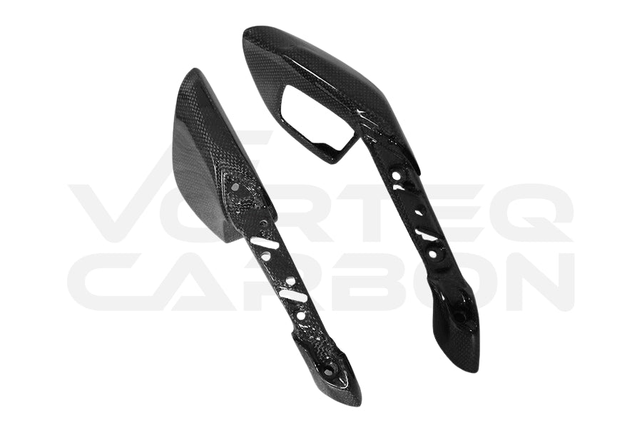 Carbon Fiber Door Handle Interior Kit - Ferrari 488 GTB/Spyder (2015-2020)