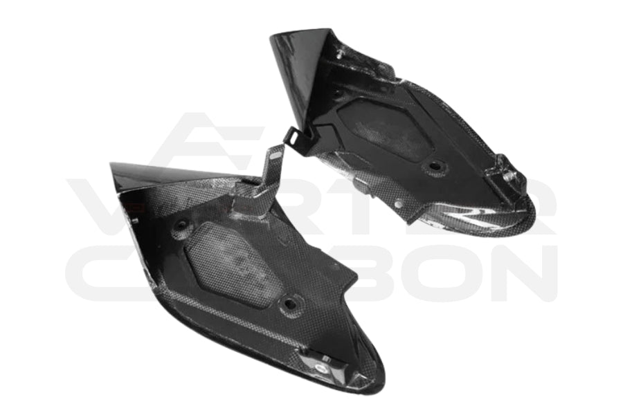 Carbon Fiber Side Air Intake Fins - Ferrari 488 GTB/Spyder (2015-2020)