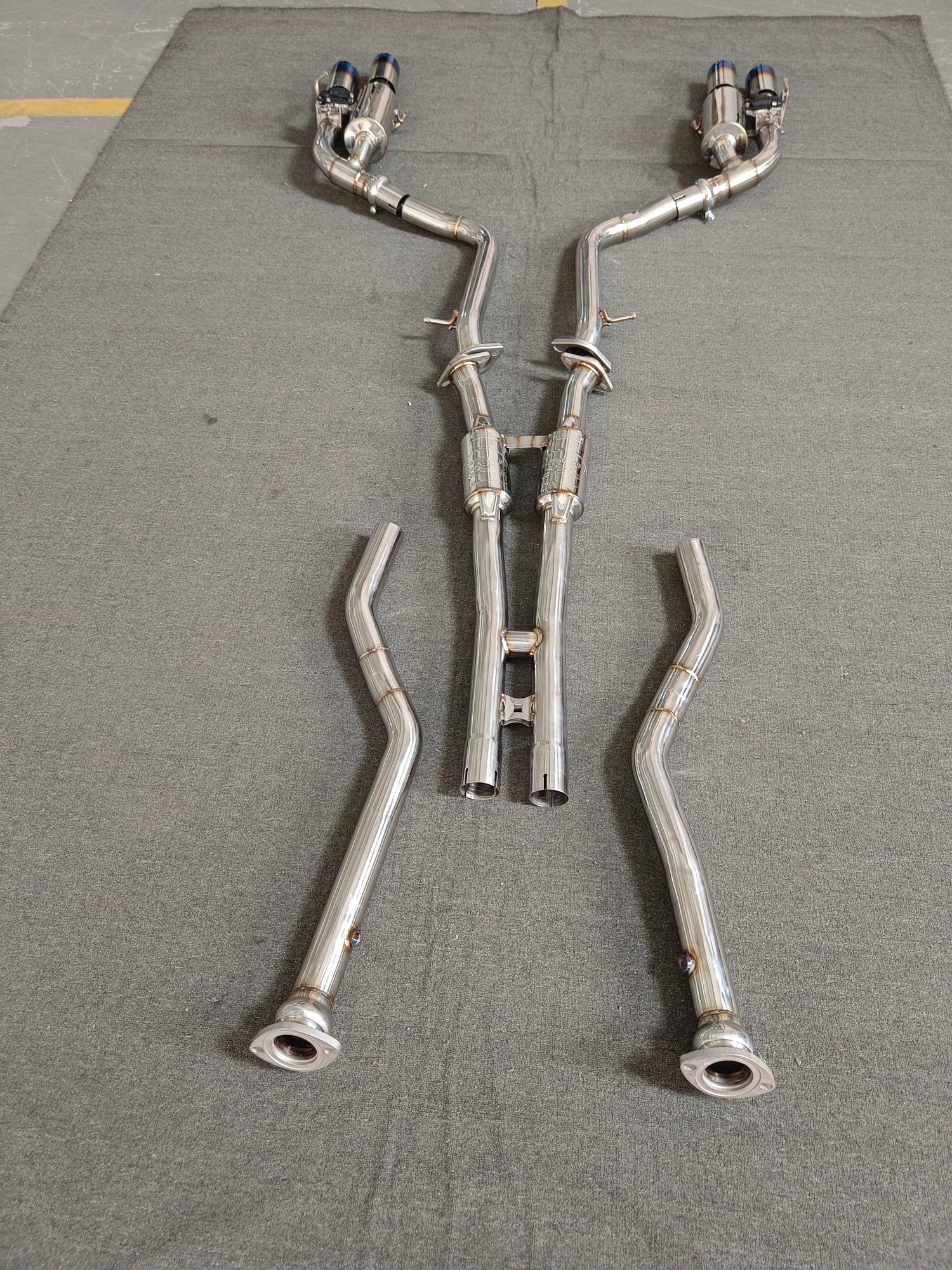 Valved Catback Exhaust System - Lexus IS500
