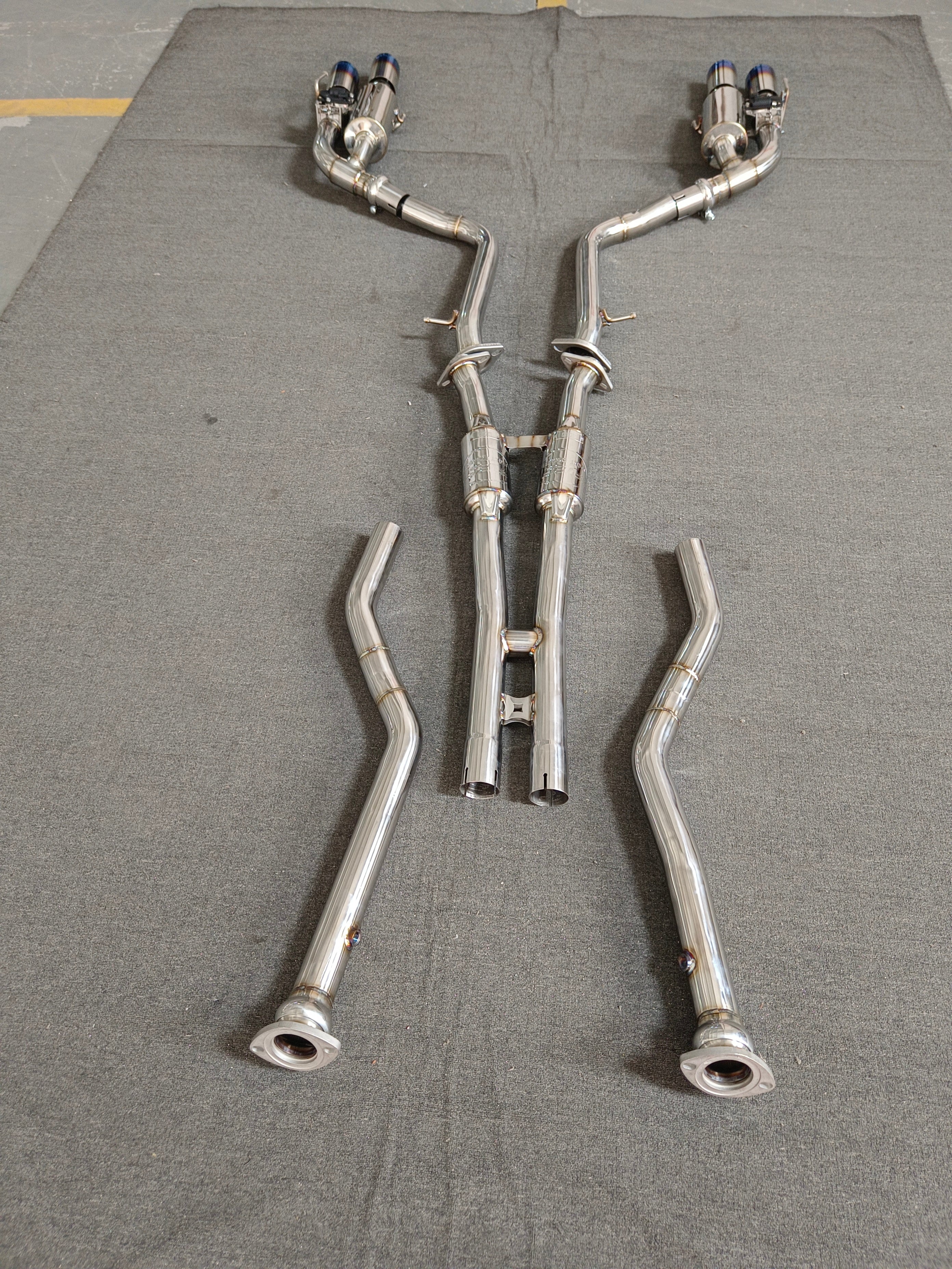 Valved Catback Exhaust System - Lexus IS500
