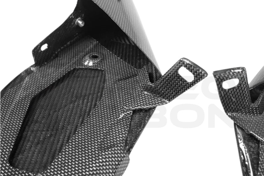 Carbon Fiber Side Air Intake Fins - Ferrari 488 GTB/Spyder (2015-2020)