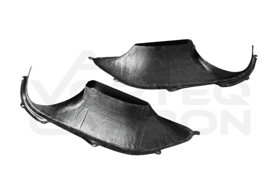 Carbon Fiber Taillight Vent Covers - Ferrari 488 GTB/Spyder (2015-2020)