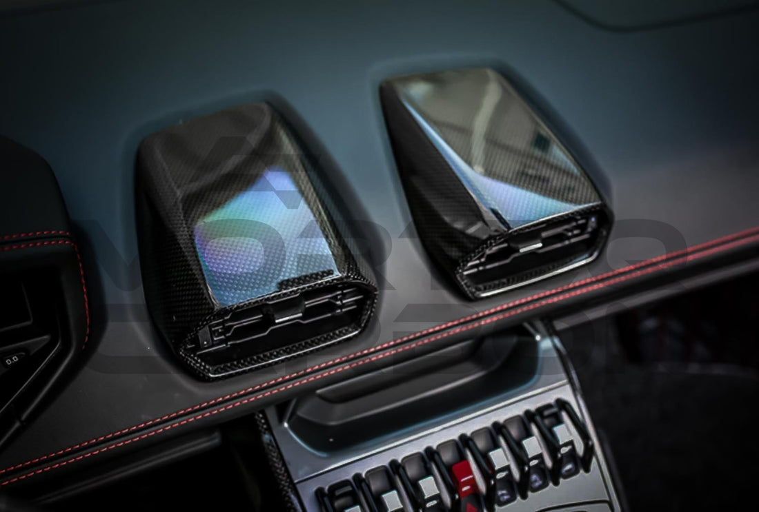 Carbon Fiber AC Panel Trim Lamborghini Huracan LP580 LP610 EVO (2015 2023)