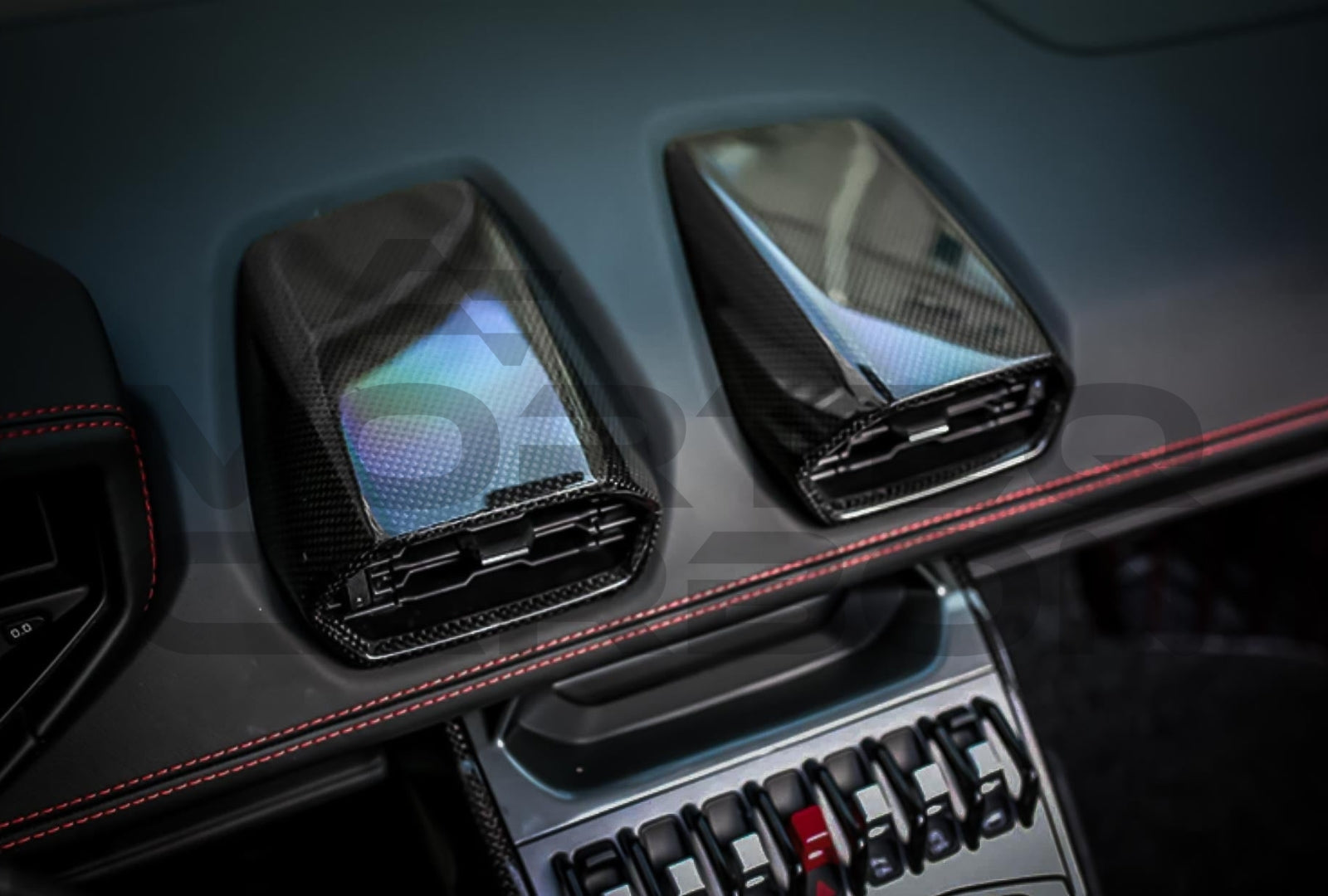 Carbon Fiber AC Panel Trim Lamborghini Huracan LP580 LP610 EVO (2015 2023)