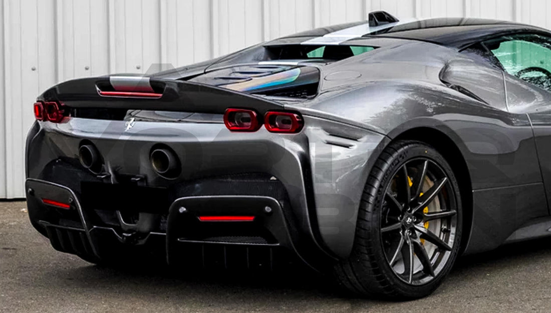 Carbon Fiber AF Style Trunk Spoiler Ferrari SF90 Stradale (2020 UP)