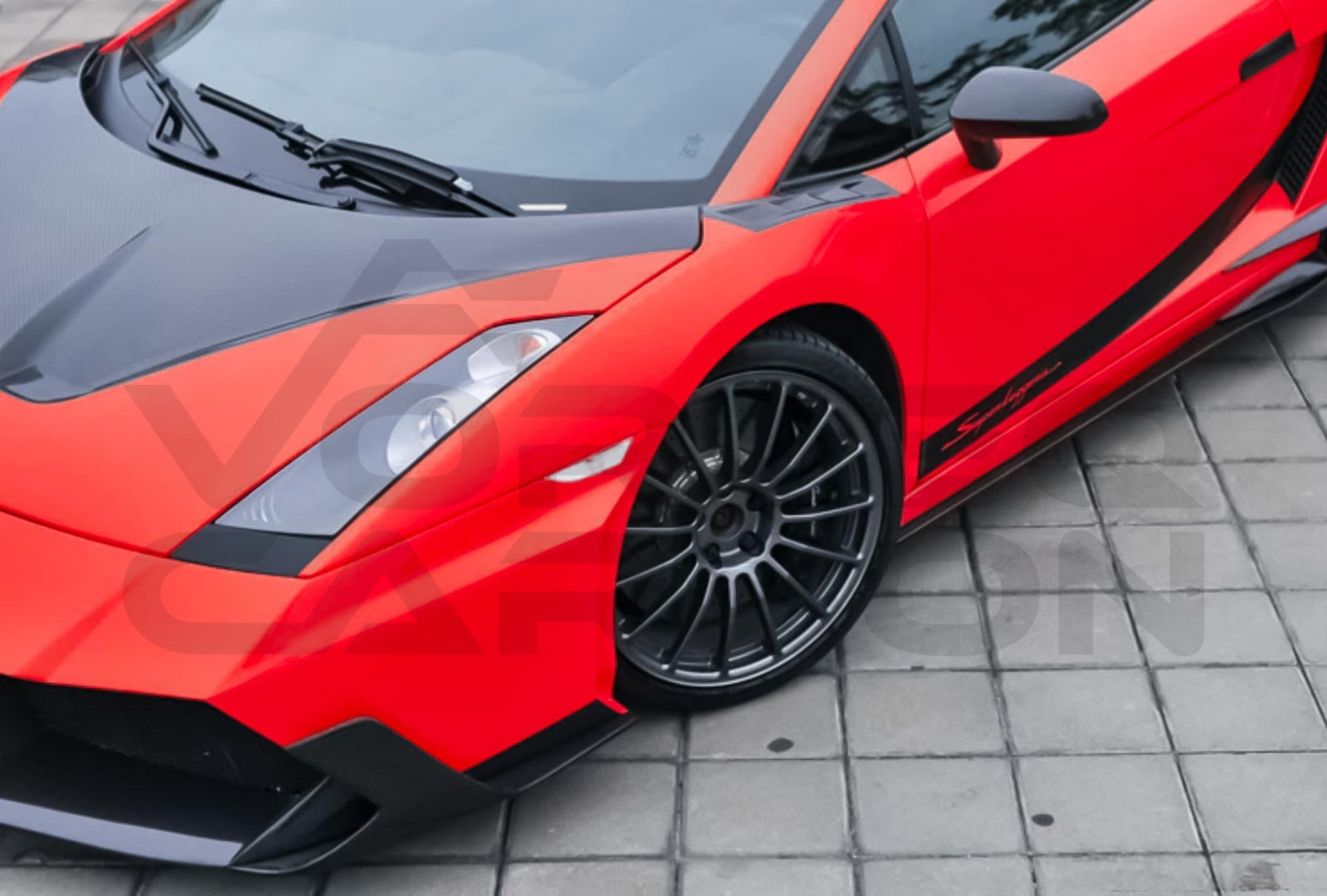 Carbon Fiber BKSS Style Front Fenders Lamborghini Gallardo (2004 2008)