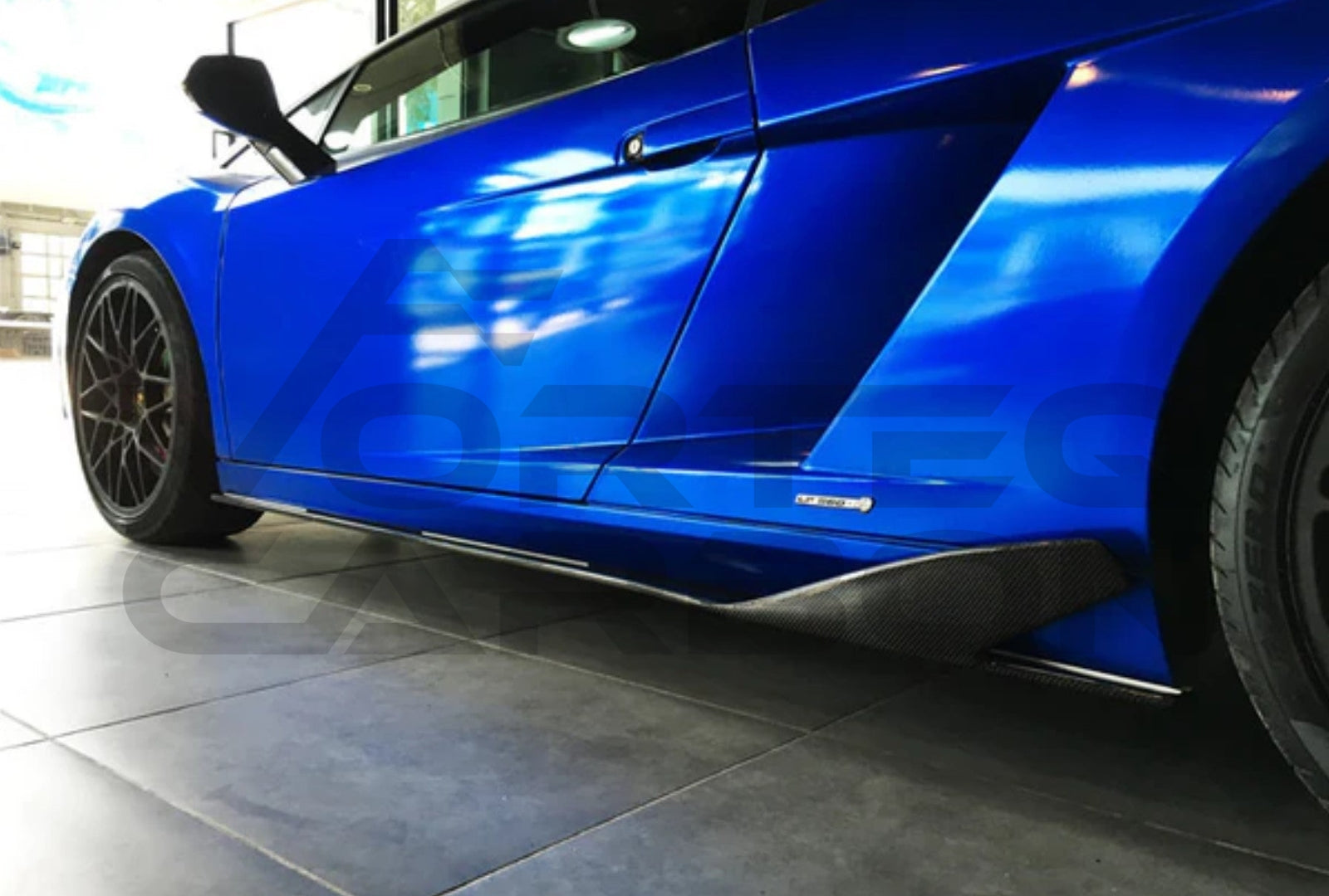 Carbon Fiber BKSS Style Side Skirts Lamborghini Gallardo (2004 2014)