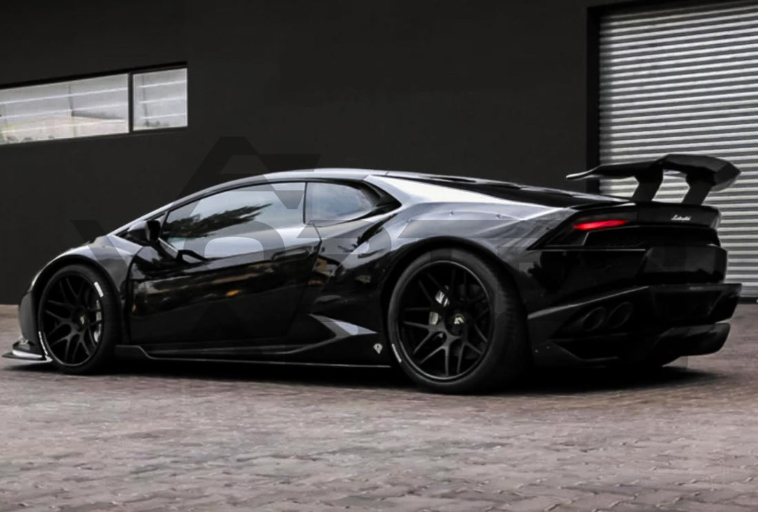 Carbon Fiber DE Style Trunk Spoiler Lamborghini Huracan LP610 LP580 EVO Tecnica (2015 2025)