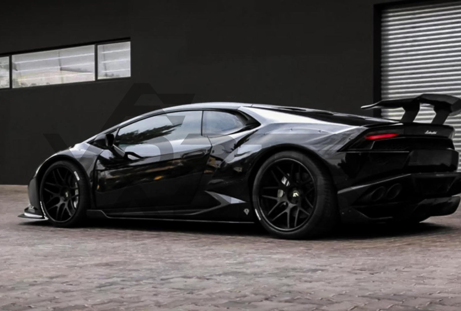 Carbon Fiber D Style Side Skirts Lamborghini Huracan LP580 LP610 (2015 2019).