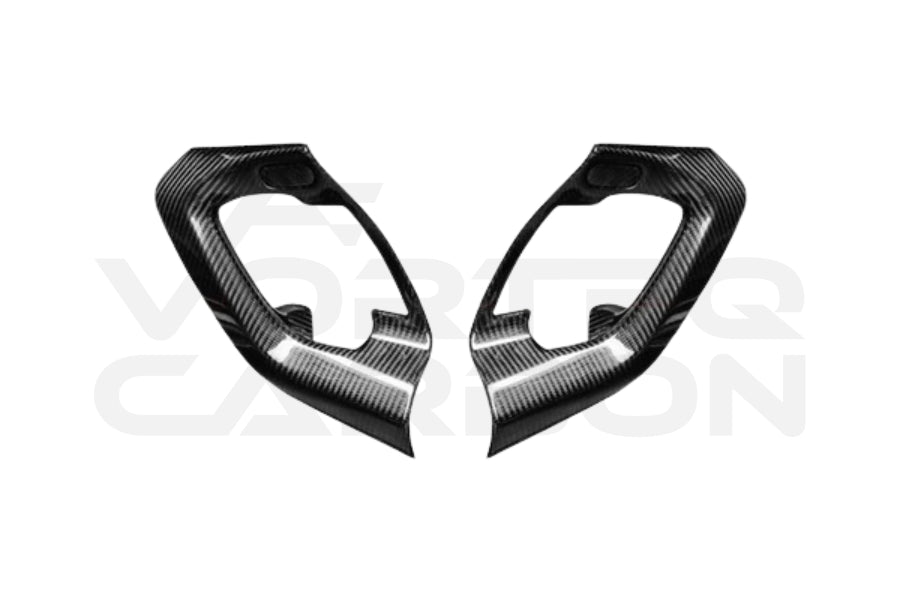 Carbon Fiber Door Handle Covers - Lamborghini Gallardo