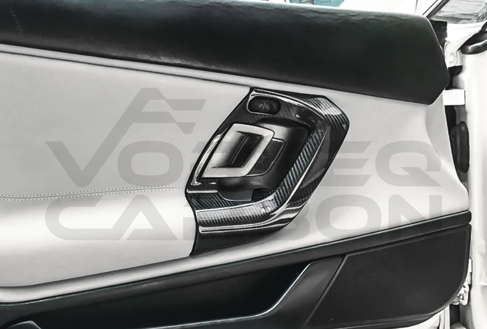 Carbon Fiber Door Handle Covers Lamborghini Gallardo (2004 2014)