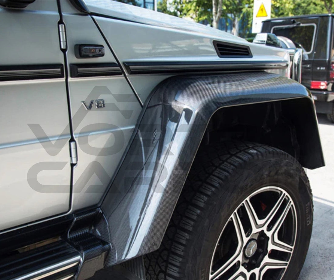 Carbon Fiber Fender Flares Mercedes W463 4X4 G Class Wagon (2012 2018)