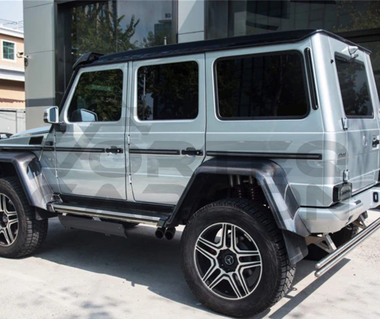 Carbon Fiber Fender Flares Mercedes W463 4X4 G Class Wagon (2012 2018).